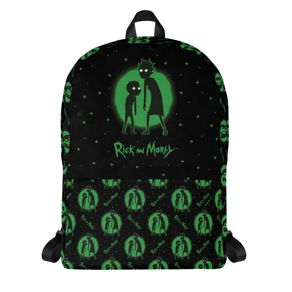 Rick and Morty 38 Pattern Backpack