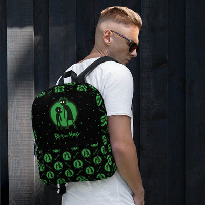 Rick and Morty 38 Pattern Backpack