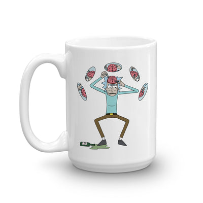 Rick and Morty Brain Tweezer Season 5 Episode 2 Black Mug