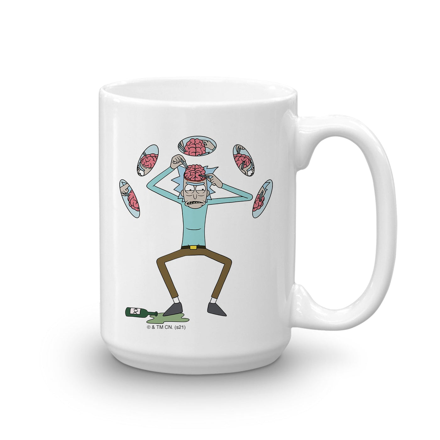 Rick and Morty Brain Tweezer Season 5 Episode 2 Black Mug