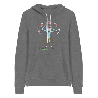 Rick and Morty Brain Tweezer Season 5 Episode 2 Adult Fleece Hooded Sweatshirt