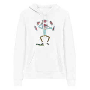 Rick and Morty Brain Tweezer Season 5 Episode 2 Adult Fleece Hooded Sweatshirt