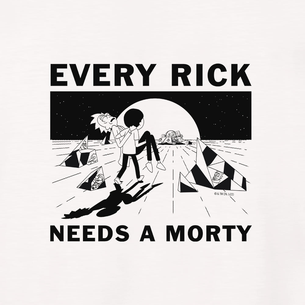 Rick and Morty Every Rick Needs a Morty Adult Short Sleeve T-Shirt