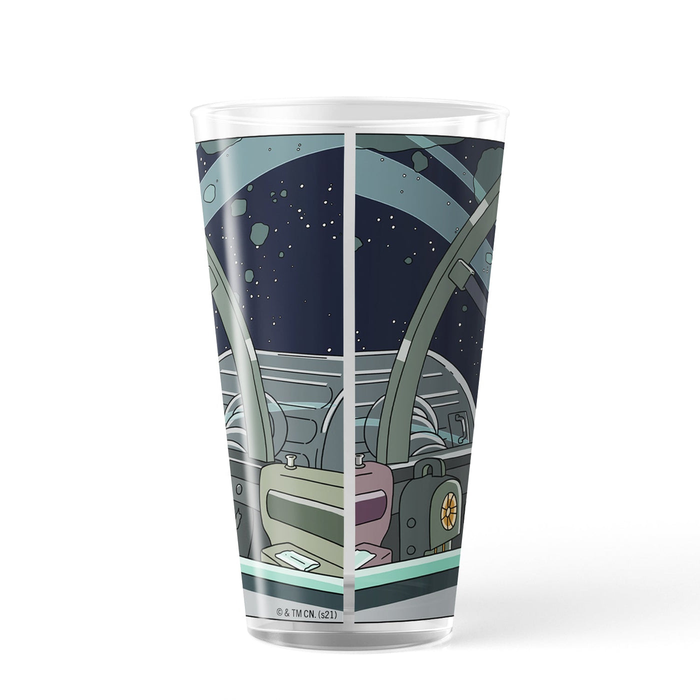 Rick and Morty F**k Love 17 oz Pint Glass