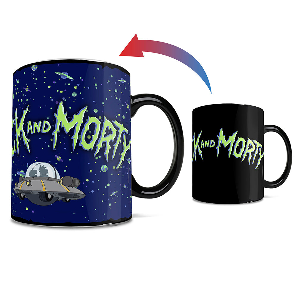 Rick and Morty Space Clue Morphing Mugs® Heat-Sensitive Mug