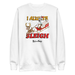 Rick and Morty I Always Sleigh Crewneck