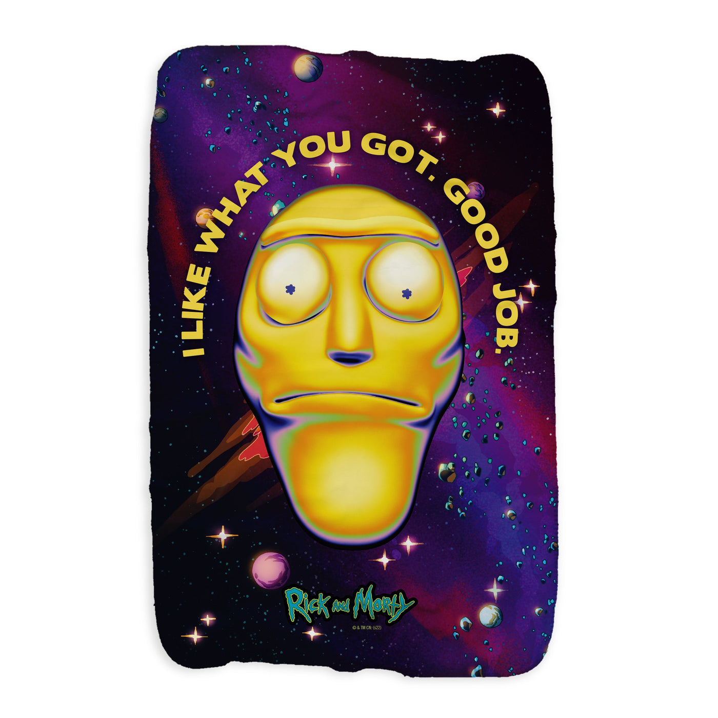 Rick and Morty I Like What You Got Sherpa Blanket