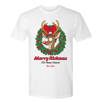 Rick and Morty Merry Rickmas Adult Short Sleeve T-Shirt