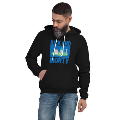 Rick & Morty Portal Heads Hoodie