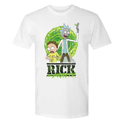 Rick and Morty Portal Adult T-Shirt