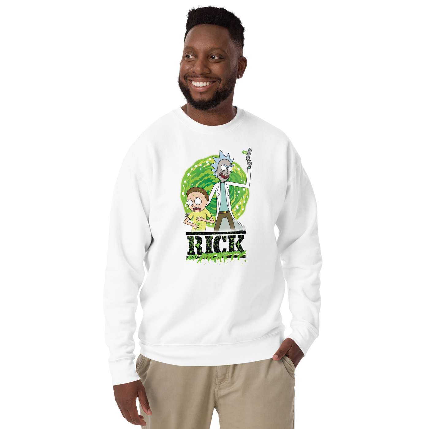 Rick and Morty Portal Crewneck