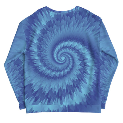 Rick and Morty Portal Pattern Crewneck Sweatshirt