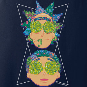 Rick and Morty Portal Eyes Adult Tank Top