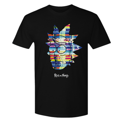 Rick and Morty Glitch Rick Adult T-Shirt