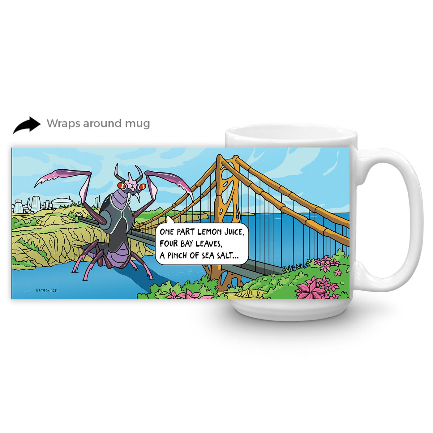 Rick and Morty S5 E4 Black Mug