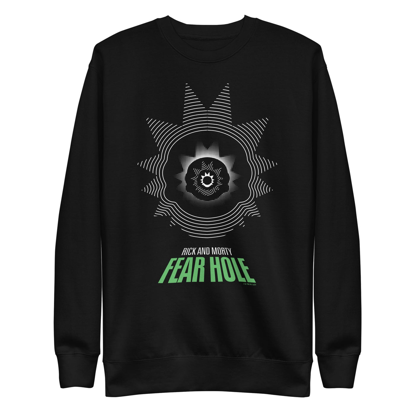 Rick and Morty Fear Hole Adult Sweatshirt