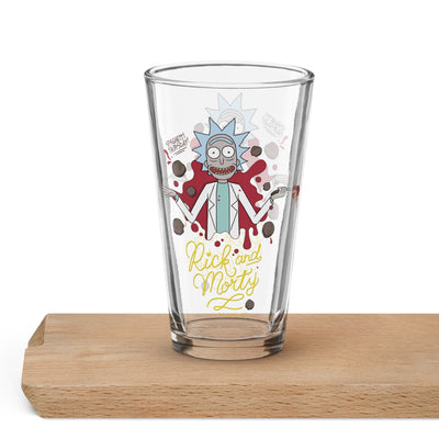 Rick and Morty Spaghetti Thursday Pint Glass