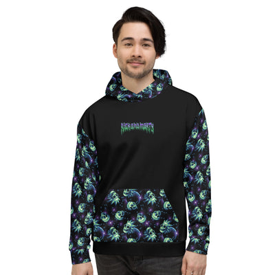 Rick and Morty Skulls Hooded Sweatshirt