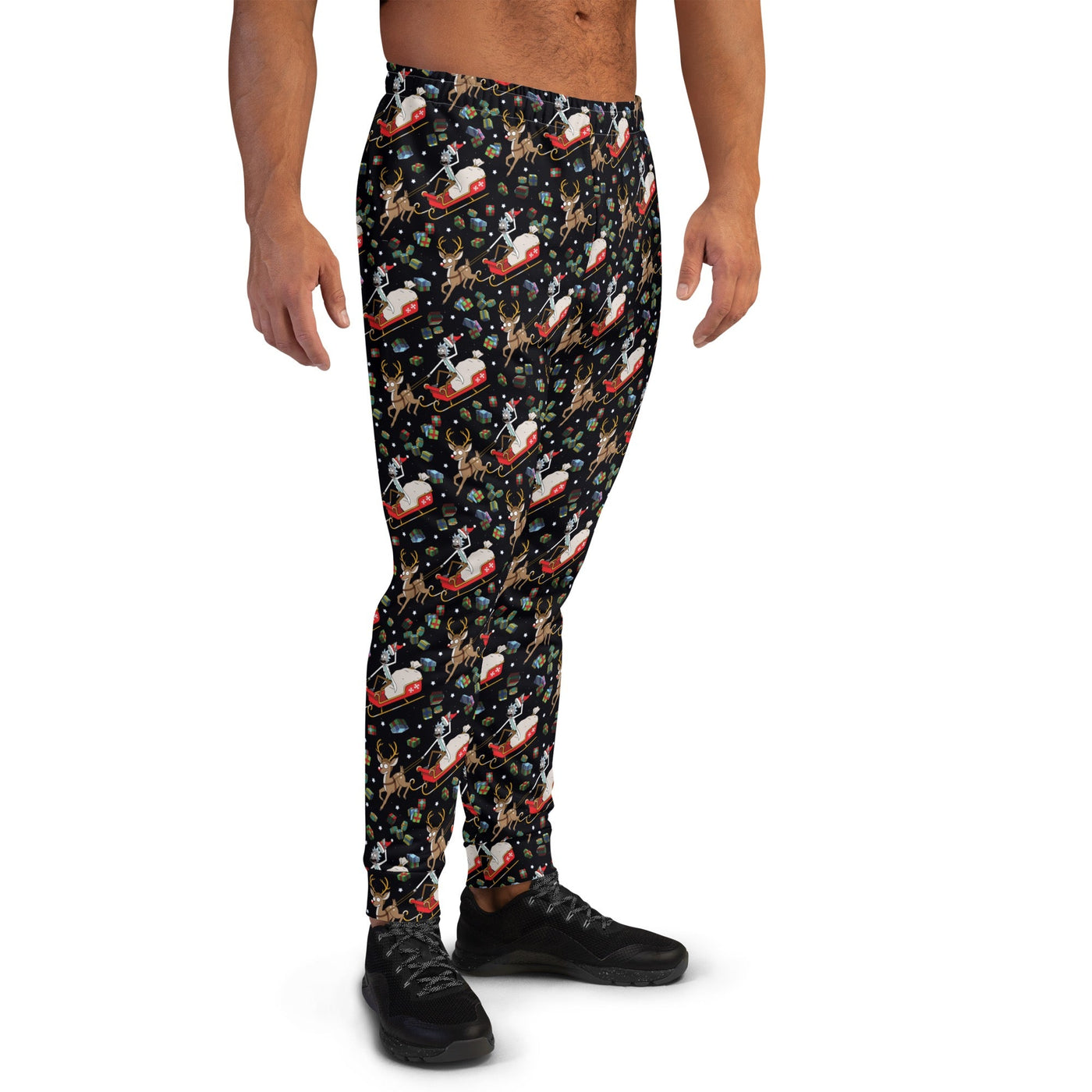 Rick and Morty Sleigh Pattern Unisex Joggers