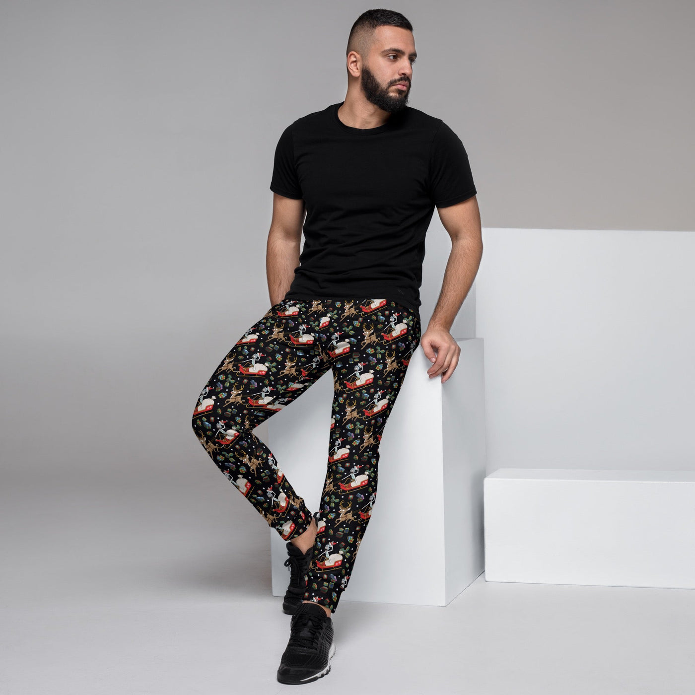 Rick and Morty Sleigh Pattern Unisex Joggers