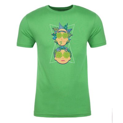 Rick and Morty Character Heads Adult Short Sleeve T-Shirt