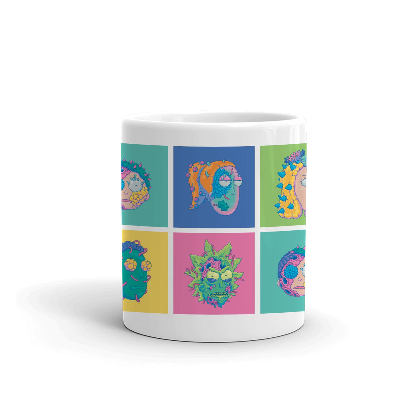 Rick and Morty Smith Family White Mug