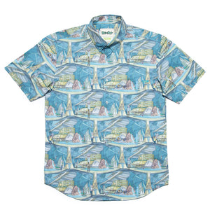 Rick and Morty Citadel of Ricks Button Down Shirt
