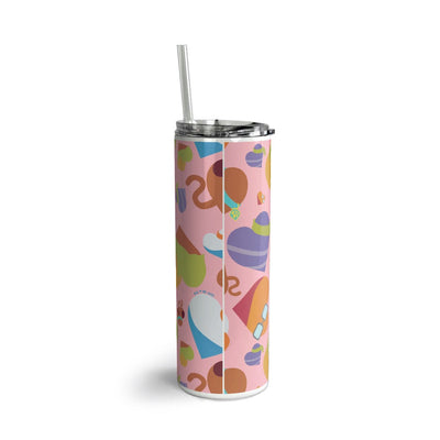 Scooby-Doo Heart Pattern 20 oz Skinny Tumbler