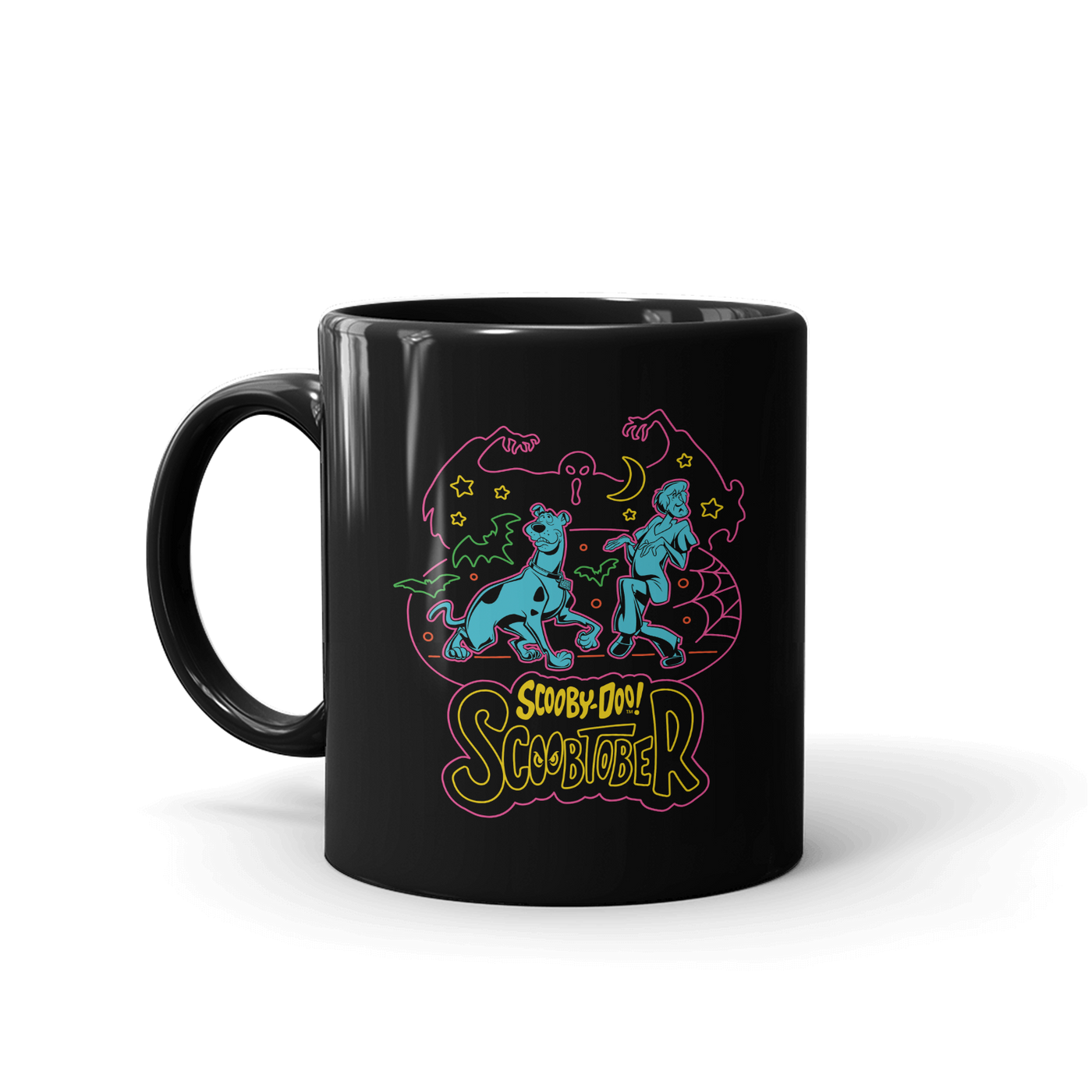 Scooby-Doo Scoobtober Black Mug