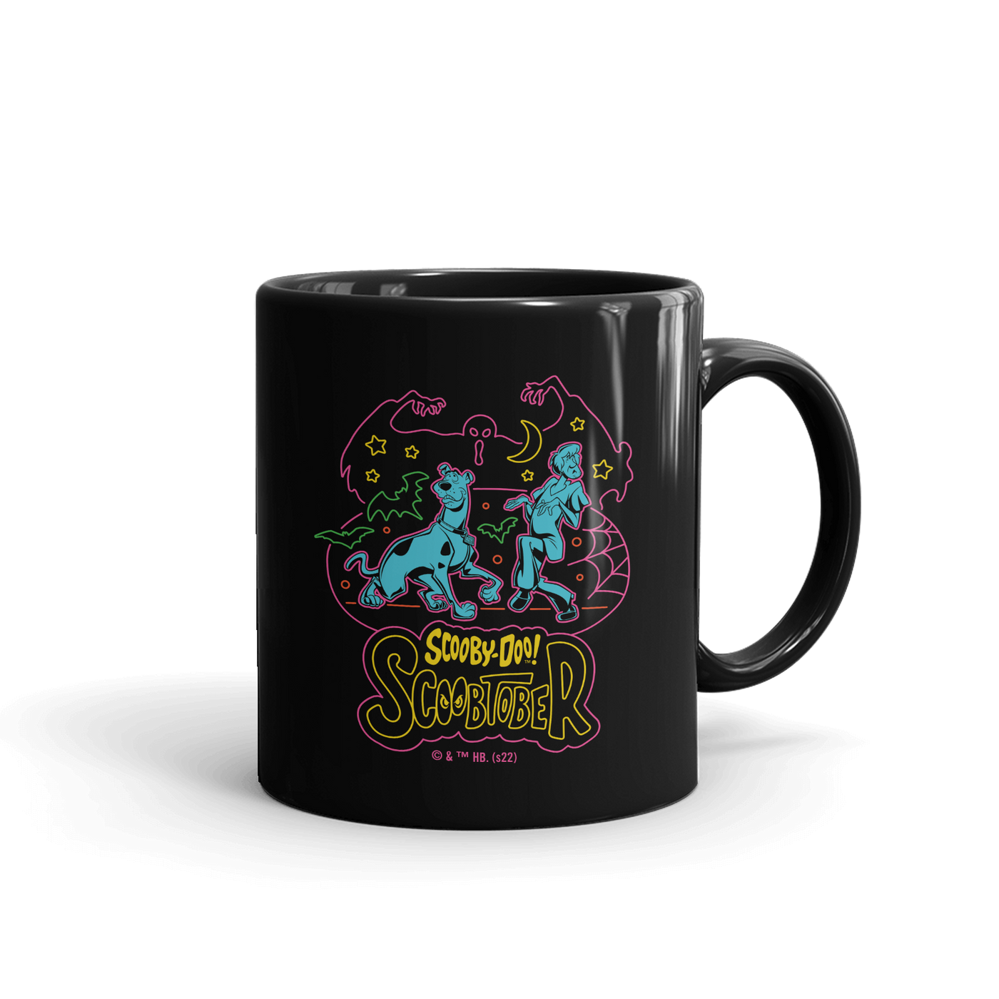 Scooby-Doo Scoobtober Black Mug