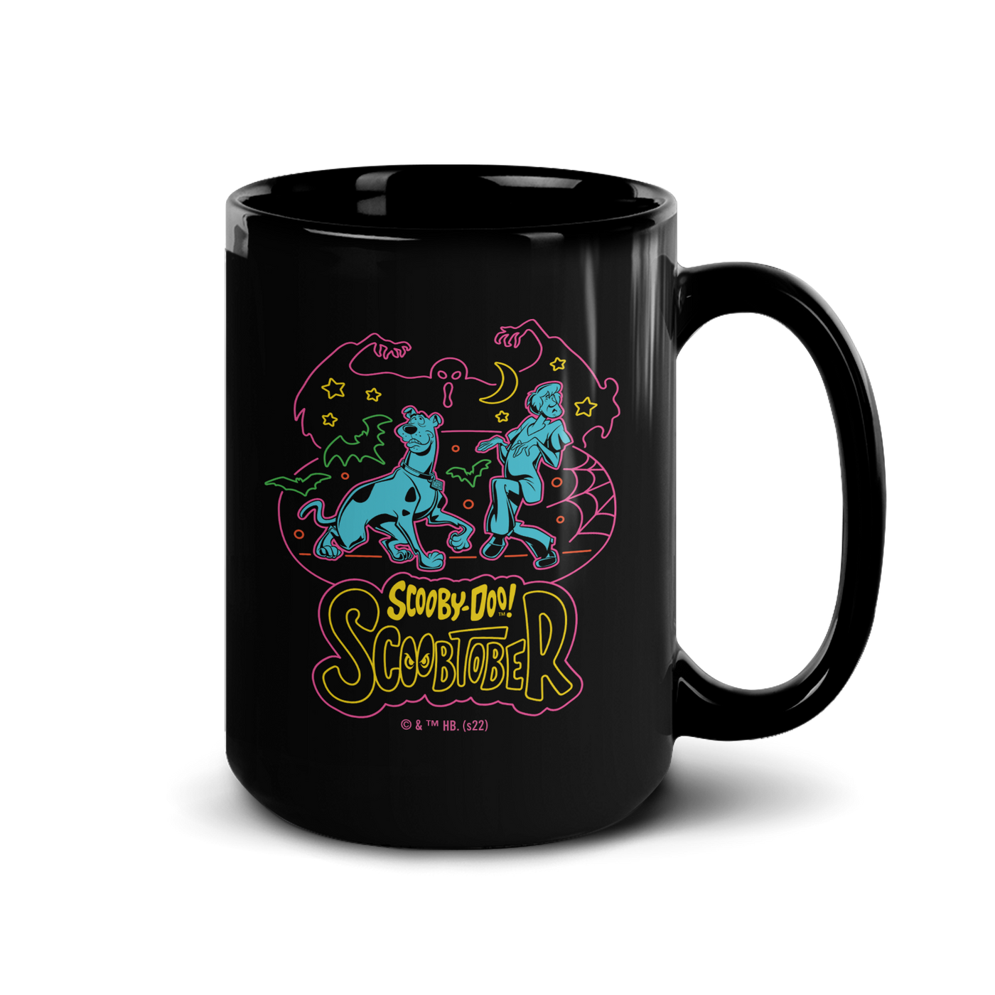 Scooby-Doo Scoobtober Black Mug