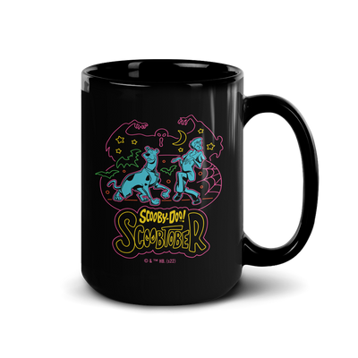 Scooby-Doo Scoobtober Black Mug