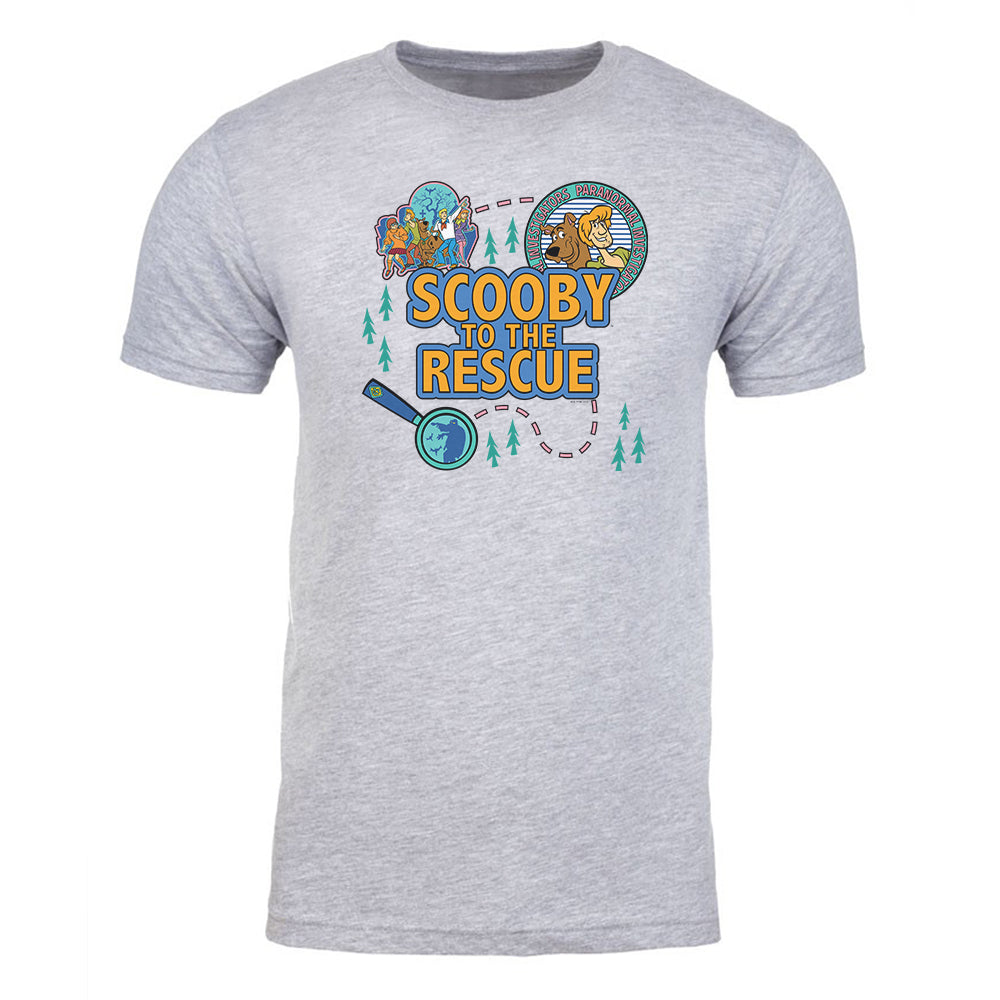 Scooby-Doo Scooby to the Rescue Adult Short Sleeve T-Shirt