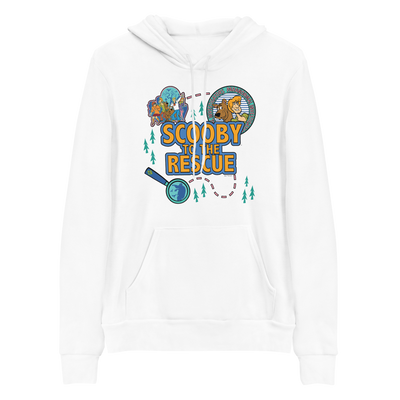 Scooby-Doo Scooby to the Rescue Adult Fleece Hooded Sweatshirt
