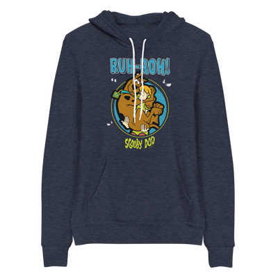 Scooby-Doo RUH-ROH Adult Fleece Hooded Sweatshirt