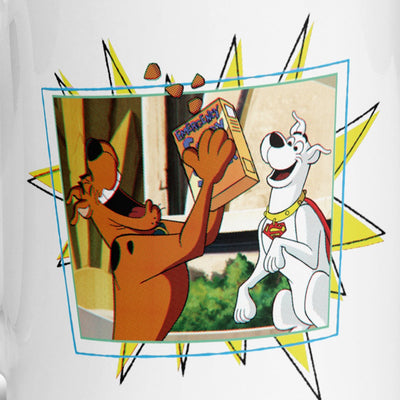 Scooby-Doo and Krypto, Too! Snack Time Two Tone Mug