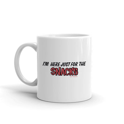 Scooby-Doo I'm Here Just For The Snacks White Mug