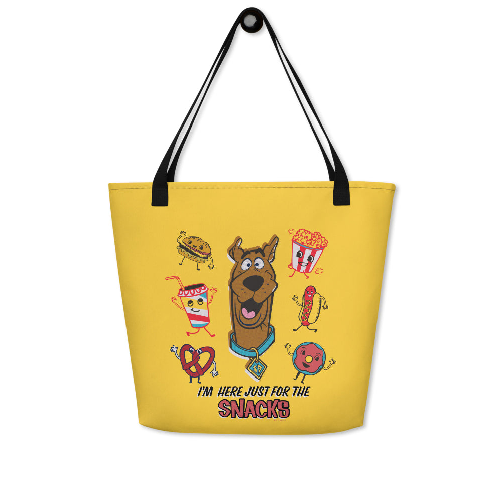 Scooby-Doo I'm Here Just For The Snacks Beach Bag