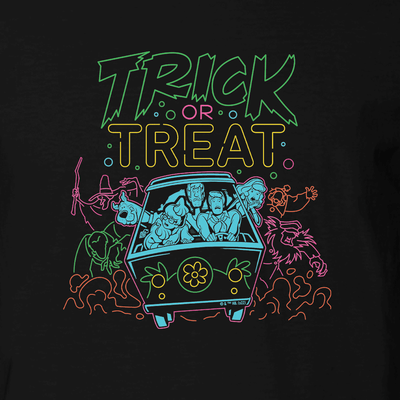 Scooby-Doo Trick or Treat Adult Short Sleeve T-Shirt