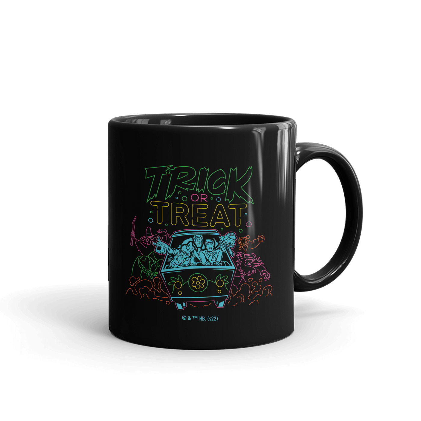 Scooby-Doo Trick or Treat Black Mug