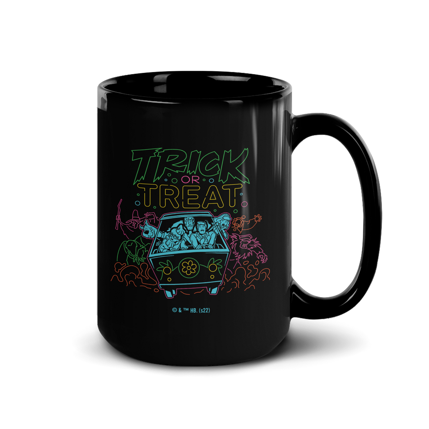 Scooby-Doo Trick or Treat Black Mug