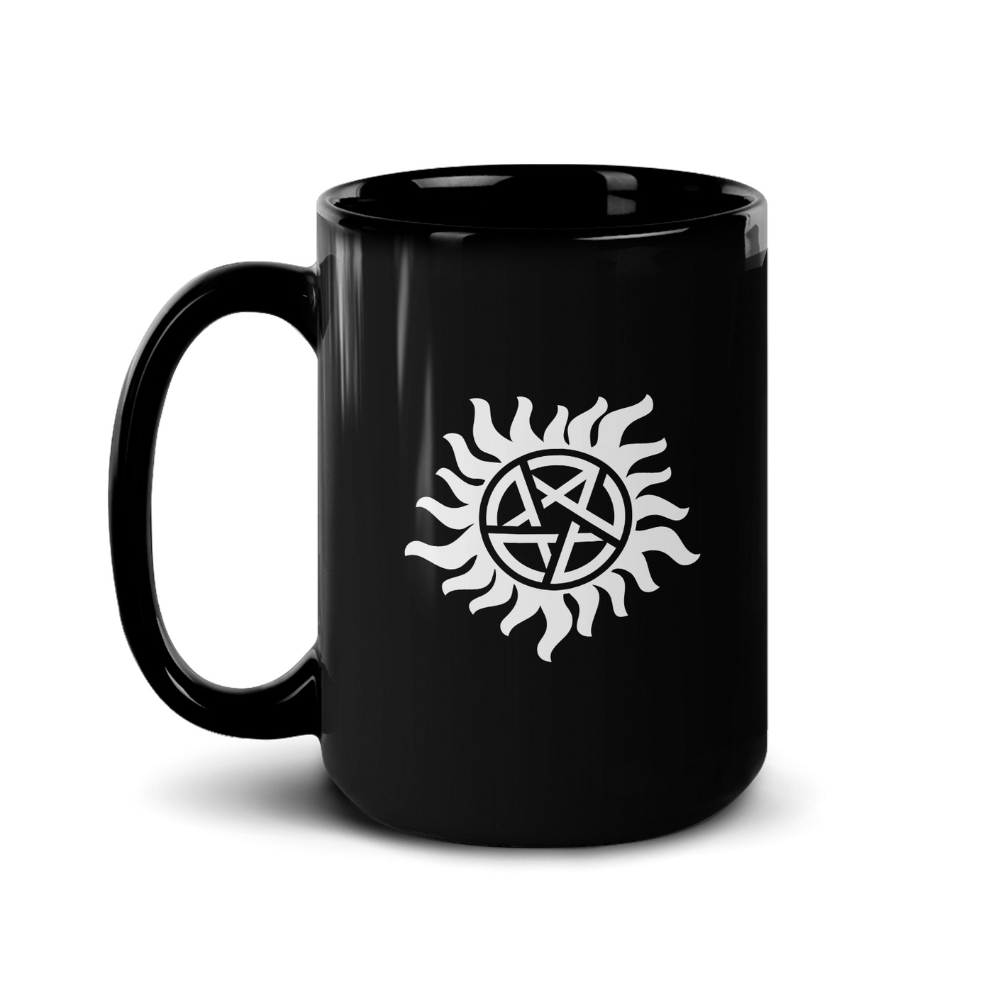 Supernatural Icon2 Black Mug