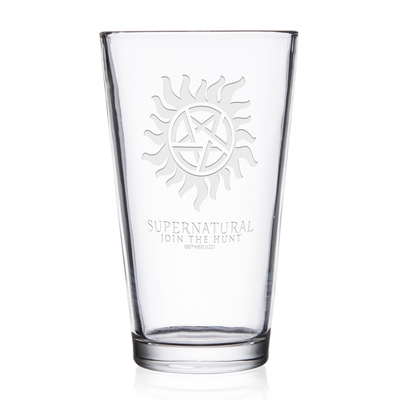Supernatural Icon2 Laser Engraved Pint Glass