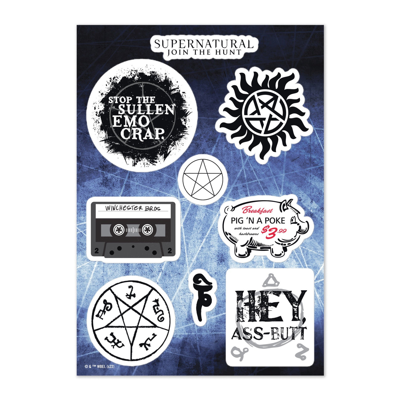 Supernatural Sticker Sheet