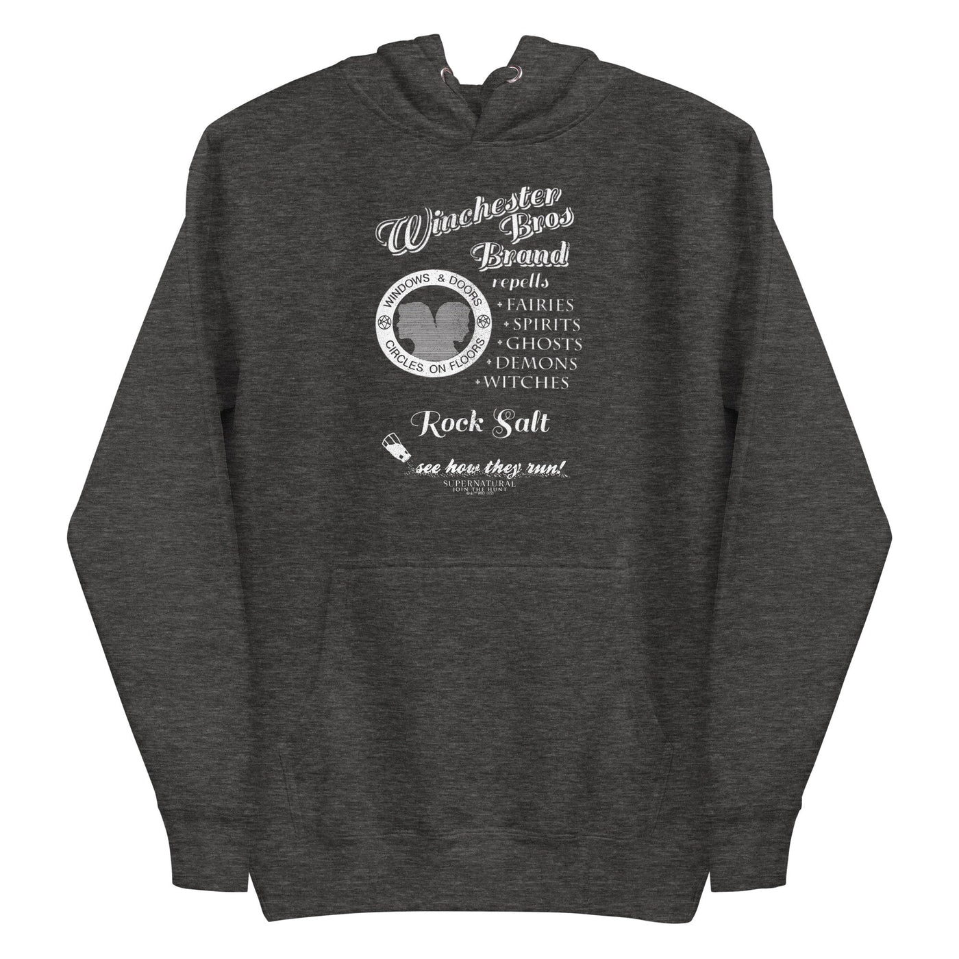 Supernatural Rock Salt Fleece Pullover Hooded Sweatshirt