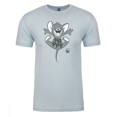 Tom and Jerry Happy! Adult Short Sleeve T-Shirt