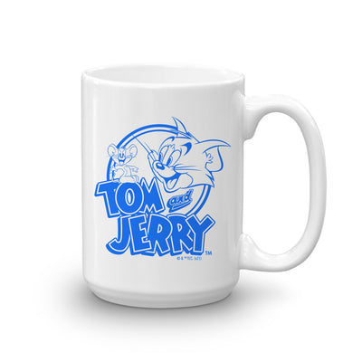 Tom and Jerry "Happy!" White Mug