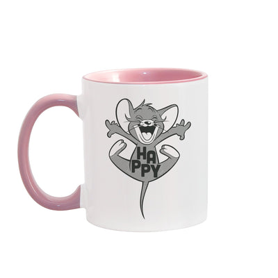 Tom and Jerry "Happy!" Two-Tone Mug