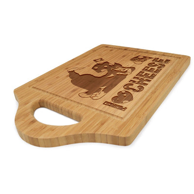 Tom and Jerry I Love Cheese Laser Engraved Cutting Board