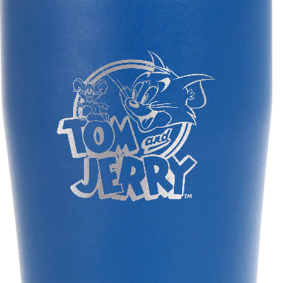 Tom and Jerry Logo Laser Engraved SIC Tumbler